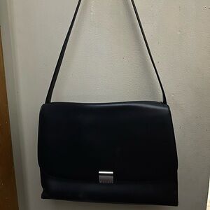 Coach Bridle Satchel Style J8E-6702 in Black Calf & Pig Skin, Made in ITALY.